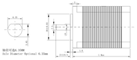 Kit Motor Stepper Huisitong High Torque Nema 23 4 Axis dengan Driver 57BYGH1501 Magnet Permanen 24-36V 2-Fase Torsi Penahan 2.8nm