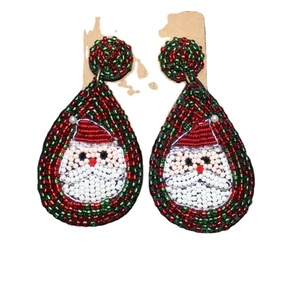 Pendientes de cuentas de vidrio hechos a mano, joyería de moda, estilo llamativo, hechos a mano para venta al por mayor para niñas de la India - Product Image 2