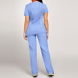 Uniformes Médicos Personalizados con Logotipo OEM, Producto Nuevo de Alta Calidad, Uniformes para Hospitales Dentales, Conjuntos de Uniformes Médicos Unisex para Salones de Belleza y Enfermeras - Product Image 2