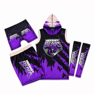 7v7 Flag Football Uniforms OEM Custom American Football Jersey Heat-Transfer Printed Breathable Sleeveless <b>Compression</b> Sets - Product Image 1