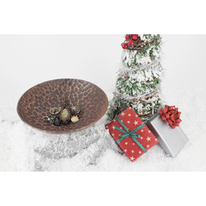 Cuenco de Cobre Vintage Hecho a Mano, Diseño Único, Cuenco para Flores y Frutas, Decoración para Mesa del Hogar, Artículos de Regalo a Bajo Precio - Product Image 6