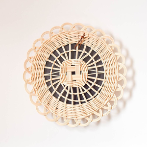 Tissage Fleur Conception Osier Rotin Rotin Napperons Table Top Boho Style À La Main Table Cuisine Comptoir Vietnam Exportateur - Product Image 5