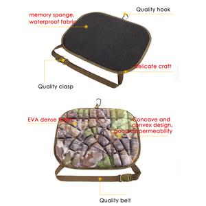 Coussin lombaire portable camouflage réglable pour chaise de camping, pêche, chasse tactique - Product Image 3