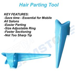 Kit d'outils professionnels durables et réutilisables en acier inoxydable pour extensions de cheveux, ensemble d'installation Micro Link, pinces, aiguilles, fil pour cheveux - Product Image 5