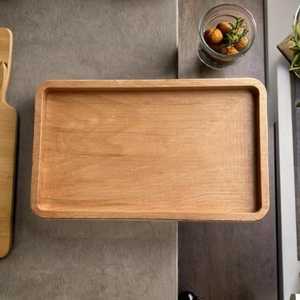Bandeja de Almacenamiento Rectangular Minimalista de Madera Pulida, Organizador de Mesa de un Solo Nivel, Moderno y de Lujo, Apto para Lavavajillas, Fácil de Limpiar - Product Image 4