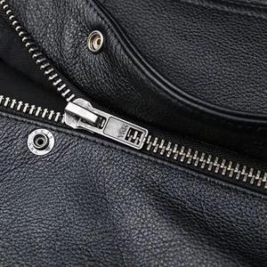 Chaleco de Cuero Genuino para Hombre, Estilo Clásico de Motociclista, Piel de Vacuno Auténtica, Fabricante OEM, Pedidos al por Mayor - Product Image 4