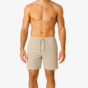 Short de sport pour homme en toile, grande taille, séchage rapide, respirant, imperméable, élastique, durable, anti-plis, personnalisable - Product Image 1