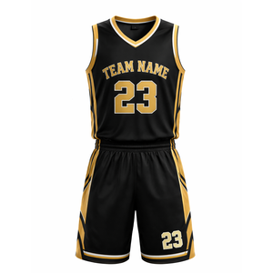 Uniforme de Baloncesto Unisex Transpirable de Sublimación Personalizada 100% Algodón de Alta Calidad, Precio al por Mayor, MOQ Bajo - Product Image 1
