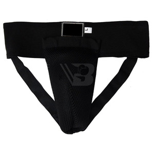 Protection inguinal professionnelle en cuir PU souple, fabriquée sur mesure en usine, pour l'entraînement (vente en gros) - Product Image 3