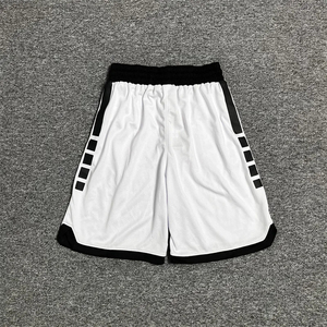 Shorts de basketball en maille respirante pour garçons, style Jalen Brunson, couleurs de l'équipe de Spokane, coupe ample, cordon de serrage, polyester, pour sports d'été - Product Image 5