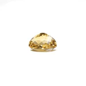 Natural Golden Pear Cut Citrine 3.4 Carat Loose Gemstone IGI Certified for Fine Jewelry - Product Image 3