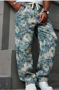 กางเกงลำลองสำหรับผู้ชายใส่ในฤดูร้อน สวมใส่สบายในชีวิตประจำวัน กางเกงน้ำหนักเบา - Product Image 3