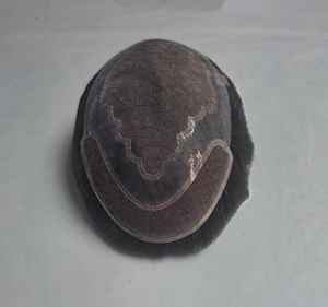 Peluca de Cabello Remy Modelo Apolo, Estilo Liso y Ondulado Profundo, para Hombre - Colección de Cabello Indio de Bangladesh - Product Image 3