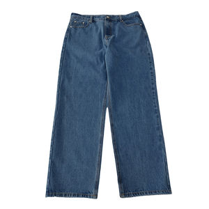 Hot Selling <b>Jeans</b> <b>Men</b> Stock <b>Flared</b> Wholesale <b>Jean</b> <b>Men's</b> New Arrival Denim Pants Outerwear Cotton Made Baggy <b>Jean</b> Pants - Product Image 1