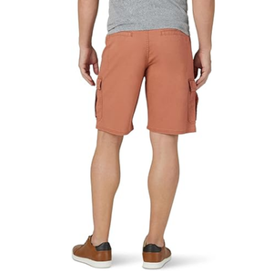 Custom Canvas Material <b>Men</b> Cargo <b>Shorts</b> Six Flap Pockets Tough Heavy Quality Off <b>White</b> Tone Neat Knee Length Cargo <b>Shorts</b> - Product Image 2