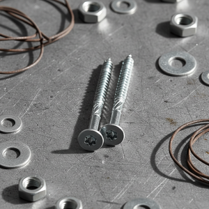 Tornillos de Cabeza Avellanada de Acero al Carbono de Grado Industrial Clase 4.8 6.8, Métricos y en Pulgadas, Niquelados, con Recubrimiento de Óxido Negro, Rosca Gruesa, Accionamiento Torx - Product Image 1