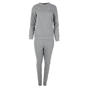 Ensemble de survêtement deux pièces personnalisé de haute qualité avec logo, couleur unie, pour hommes, idéal pour le jogging - Product Image 5