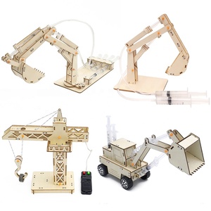 Jeux secret en bois 3d, plus de 100 pièces, kits d'expérimentation scientifique pour enfants, puzzle à tige en bois, vente en gros - Product Image 3