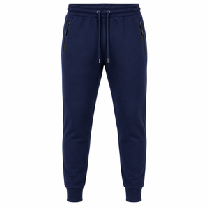 Conjunto de Sudadera con Capucha y Pantalones Deportivos Ajustados Essential Navy, Ropa de Entrenamiento de Felpa Suave para Comodidad Diaria y Ejercicio - Product Image 5