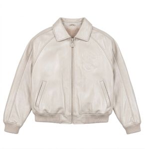 OEM Custom High Quality Genuine <b>Jacket</b> Embossing Motorcycle Racing PU Bomber Zip up Embossed Leather <b>Jacket</b> for <b>Men</b> - Product Image 1