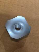 Couteau à décortiquer les noix de cajou en carbure de tungstène industriel, lame haute performance pour machines de décorticage de précision