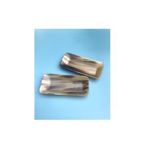 Bandeja de cuerno de búfalo de forma cuadrada, la más vendida, en oferta, bandeja de lujo moderna para servir, ideal para hoteles, bodas y cenas. - Product Image 6