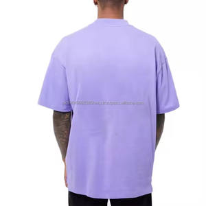 Camiseta Personalizada para Hombre, 100% Algodón, Peso Pesado, 300 Gramos, Camiseta Holgada con Hombros Caídos, Estilo Urbano, Camiseta Lisa - Product Image 3
