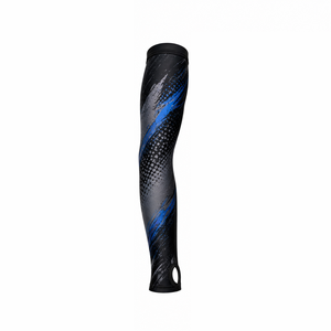Mangas de compresión para hombre, personalizadas, para entrenamiento deportivo, fitness, running, ciclismo, transpirables, flexibles, elásticas, de soporte y protección. - Product Image 3