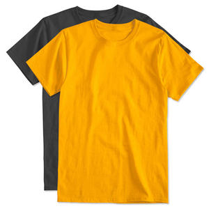 T-shirts noirs avec col blanc contrastant |   T-shirts personnalisés à col rond pour les occasions festives |   Chemises habillées pour hommes - Product Image 3
