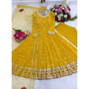 Magnifiques robes de bal de créateur - Pent et robe avec dupatta pour les occasions spéciales - Product Image 2