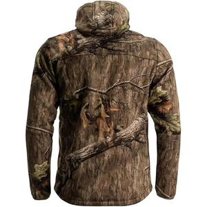 GRACE <b>SIGN</b> High Quality Winter Unisex Hunting Jacket Camouflage Print Adjustable Breathable Waterproof Windproof Zipper Front - Product Image 3