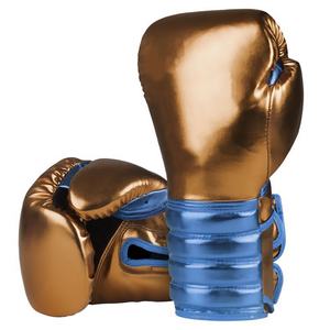 Gants de boxe durables en cuir microfibre pour l'entraînement Muay Thai avec logo personnalisé Gants de boxe pour l'entraînement professionnel - Product Image 1