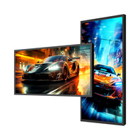Écrans d'affichage numérique Full HD haute luminosité pour usage commercial, adaptés aux restaurants et aux magasins de proximité