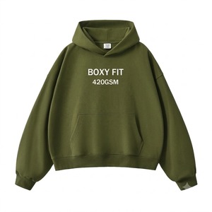 เสื้อฮู้ดดี้กราฟิกขายส่ง ทรงโอเวอร์ไซส์ ลายบาติก ผ้าฝ้าย 100% เสื้อพูลโอเวอร์ผู้ชาย สั่งซื้อจำนวนมาก ผลิตจำนวนน้อย จัดส่งรวดเร็ว รับออกแบบตามสั่ง - Product Image 1