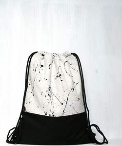 Sac à dos en toile de coton recyclé écologique sur mesure avec logo pour chaussures et vêtements – Vente en gros - Product Image 3