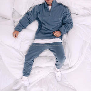 Sudadera Deportiva de Felpa con Media Cremallera y Bordado Personalizado de Fabricante Mayorista OEM - Product Image 2