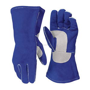 Gants à souder personnalisés résistants à la chaleur, bonne qualité, en vrac, vente en gros, pièces - Product Image 4