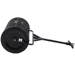 Épandeur de compost et de tourbe 2-en-1 de 36 pouces avec poignée en T pour VTT, en maille métallique, pour fertilisation et semis de pelouse - Product Image 6