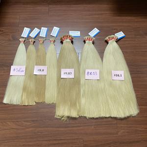 Extensiones de trama de cabello humano de grado 12A Premium, cutícula de doble estiramiento Remy Ombre, hecho a máquina - Product Image 6