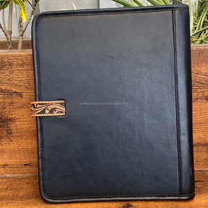 Tay công cụ chần da bò chính hãng kinh doanh đa chức năng danh mục đầu tư thư mục Chất lượng cao sang trọng tổ chức tập tin danh mục đầu tư - Product Image 5