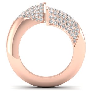 REYES Wholesale 925 Sterling <b>Silver</b> Moissanite <b>Adjustable</b> Wedding Proposal <b>Ring</b> Classic Design Engagement Jewelry For Women - Product Image 4