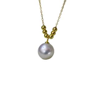 Zhuji Natural Freshwater Pearl <b>Pendant</b> 10-11mm Lucky 6+1 Strong Light Extremely Flawless High Quality <b>Fine</b> <b>Pendant</b> <b>Necklace</b> - Product Image 5
