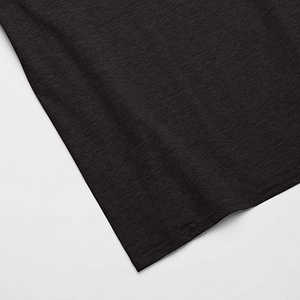 T-shirt sportif personnalisé surdimensionné pour homme, en polyester/coton, uni, écologique, avec logo de votre marque, doux, respirant, manches courtes - Product Image 5