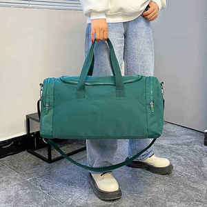 Bolsa de Yoga Deportiva para Exteriores, Bolsa de Lona Plegable de Gran Capacidad, Compartimentos para Zapatos Deportivos, Bolsa de Viaje Deportiva de Nailon con Correa Ajustable Unisex - Product Image 3