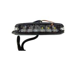 New Multi-Function Grille Light 6 LED Grille Mount Light DC12-24V IP67 Waterproof Signal Light CE Certified Portable - Product Image 2
