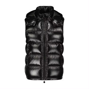 Gilet matelassé personnalisé pour homme, chaud, respirant, rembourré en duvet pour l'hiver, veste sans manches pour homme - Product Image 1
