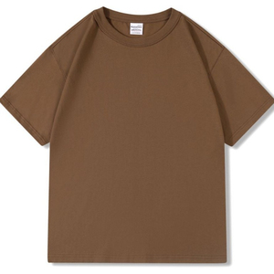 <b>Black</b> oversized cotton <b>tee</b> Custom logo streetwear top Crew neck short sleeve <b>shirt</b> Men's casual streetwear tshirt - Product Image 4