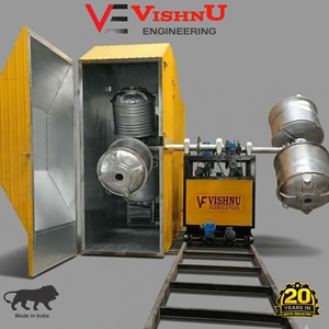 Máquina de Rotomoldeo Biaxial Automática de Dos Brazos con Engranaje y Motor para la Industria de Productos Plásticos Agrícolas - Product Image 2