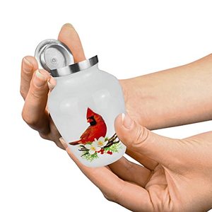 Premium Aluminum <b>Keepsake</b> <b>Memorial</b> Urn Funeral Ash Container Crafted With Artistic Smooth Texture And Elegant Appearance - Product Image 1