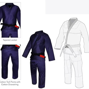 Kimono de Judo Personnalisé avec Logo, Uniforme de Jiu-Jitsu BJJ, Tenue de Judo pour Entraînement et Compétition – Prix Abordable, Meilleure Offre - Product Image 2